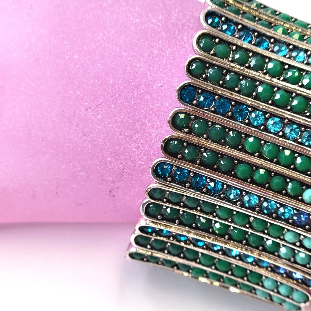 Blue Stretchable Bracelet - Picture 2 of 11